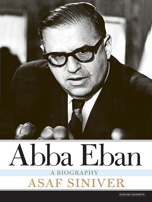 Title details for Abba Eban by Asaf Siniver - Wait list